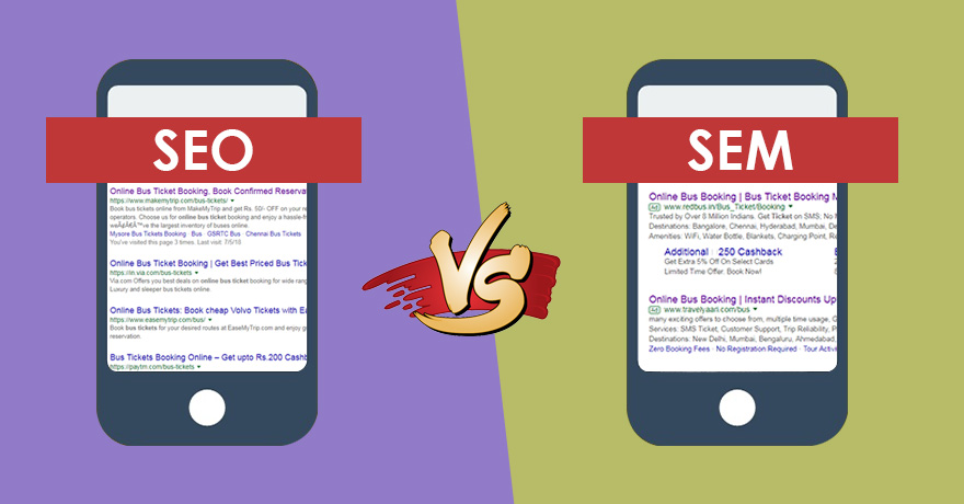 Paid Search Engine Marketing Vs. Organic Marketing- Which One to Opt?